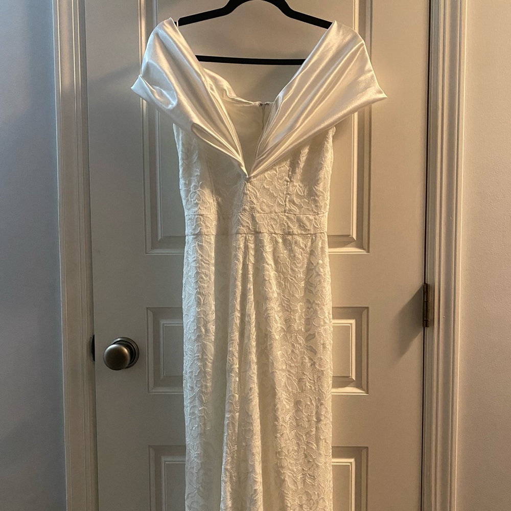 white floral lace jumpsuit
